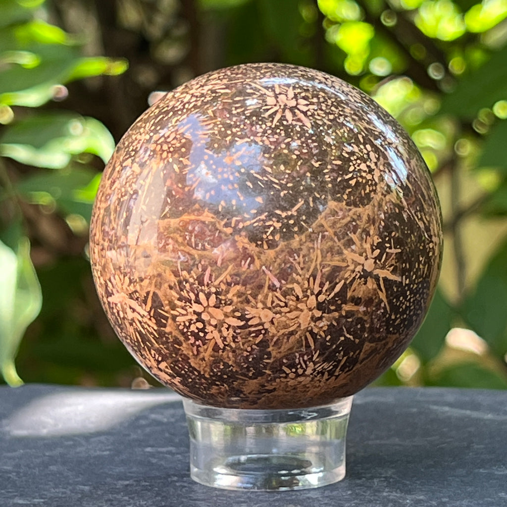 Sfera Starburst jasp | Model 5, pietre semipretioase - druzy.ro 5 