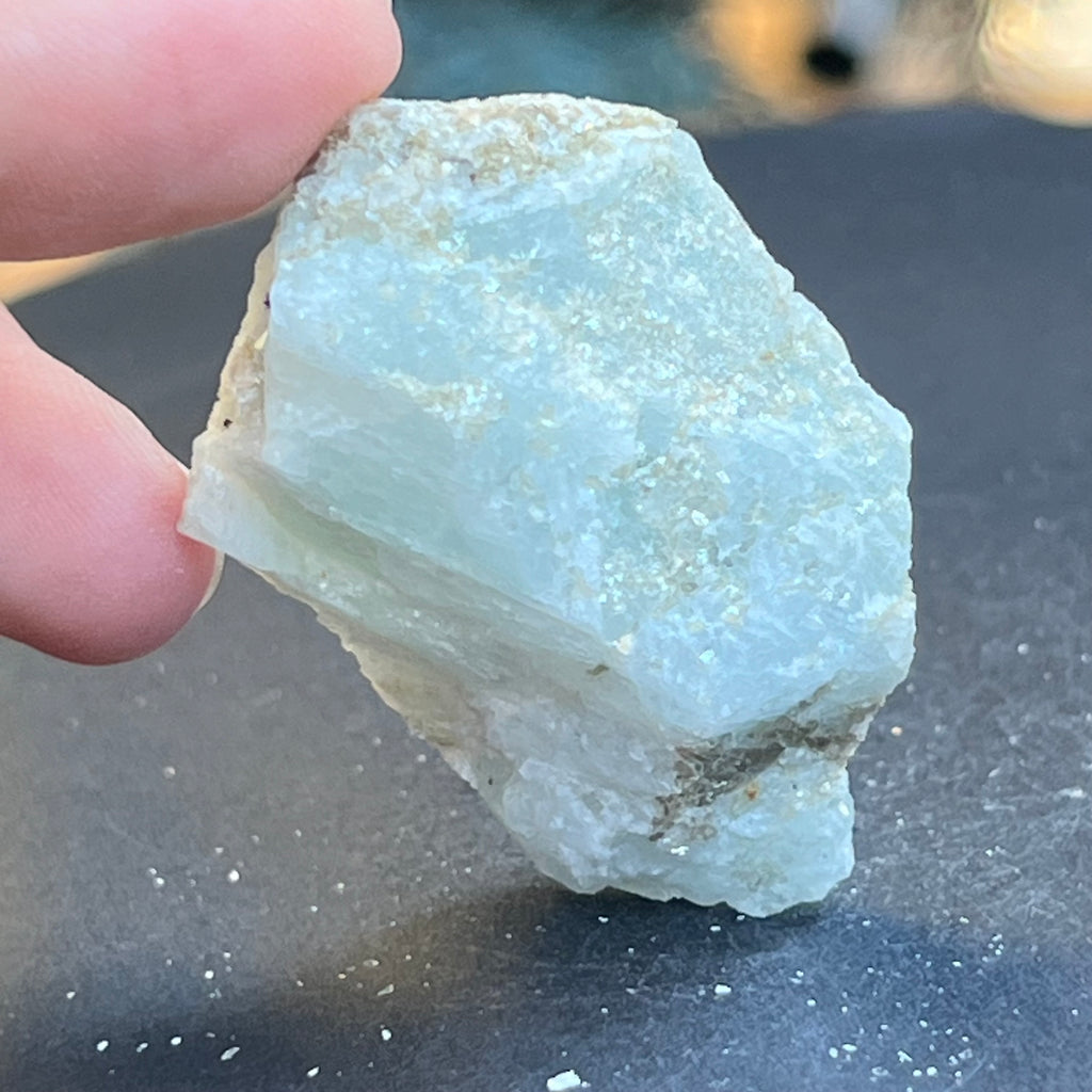 Acvamarin Pakistan piatra bruta model pk25, druzy.ro, pietre semipretioase 6