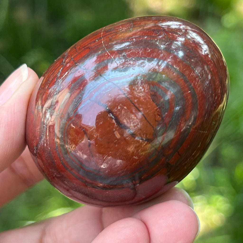 Ou jasp rosu din Zimbabwe model 10, pietre semipretioase - druzy.ro 8 
