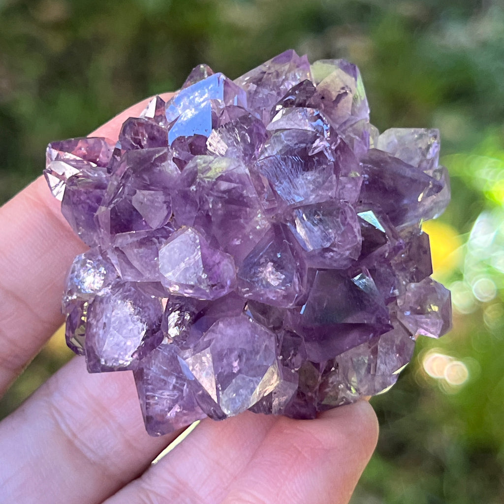 Cluster floare ametist Urguay model 4, ametist trandafir, calitate +AAA, pietre semipretioase - druzy.ro 5 