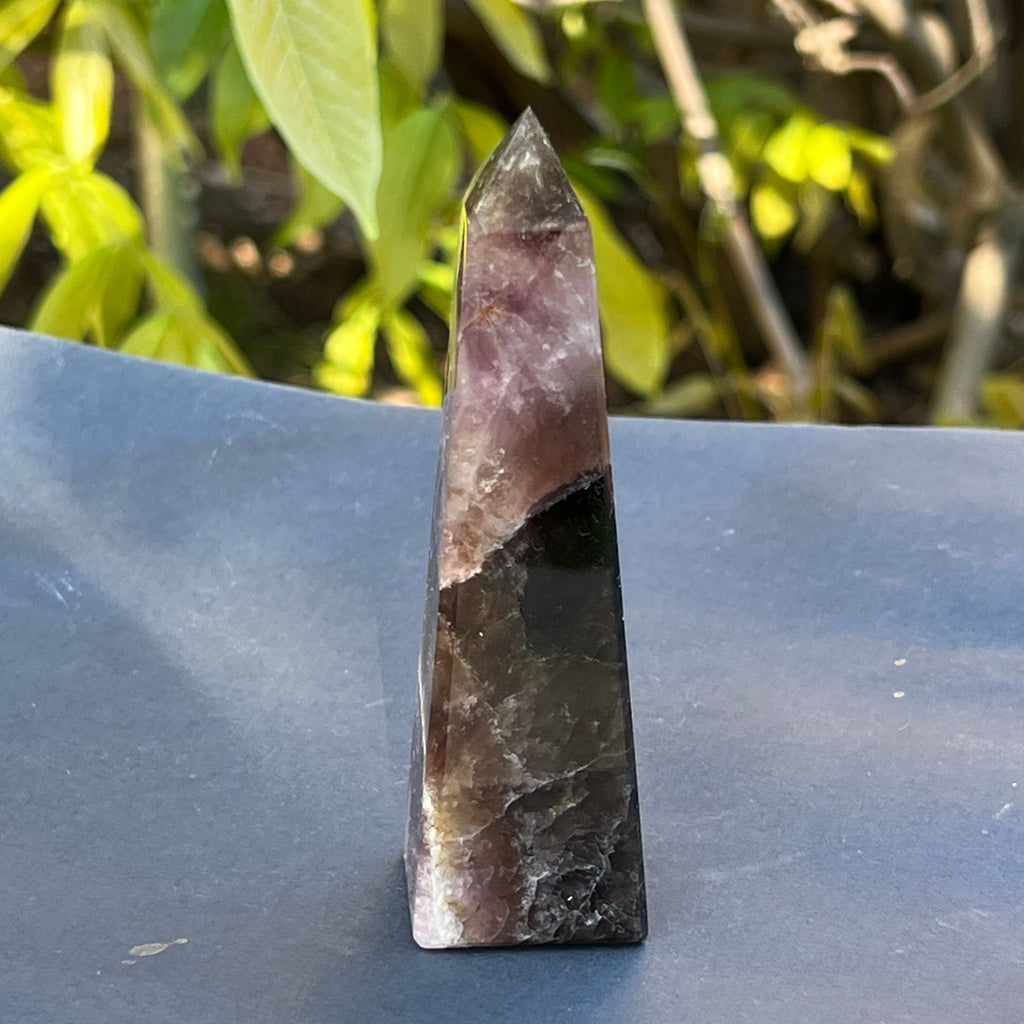 Obelisc super 7 (super seven) din Brazilia model 3, pietre semipretioase - druzy.ro 1 