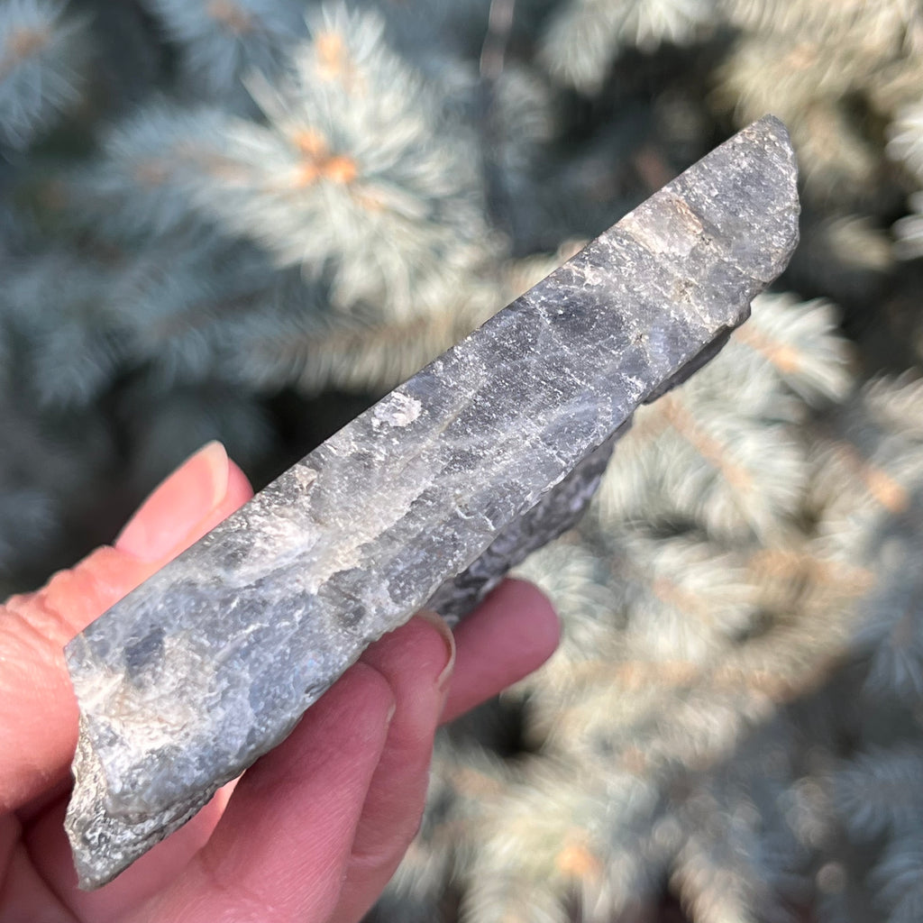 Labradorit piatra bruta polisata pe o fata din Madagascar model 5, druzy.ro, cristale 7