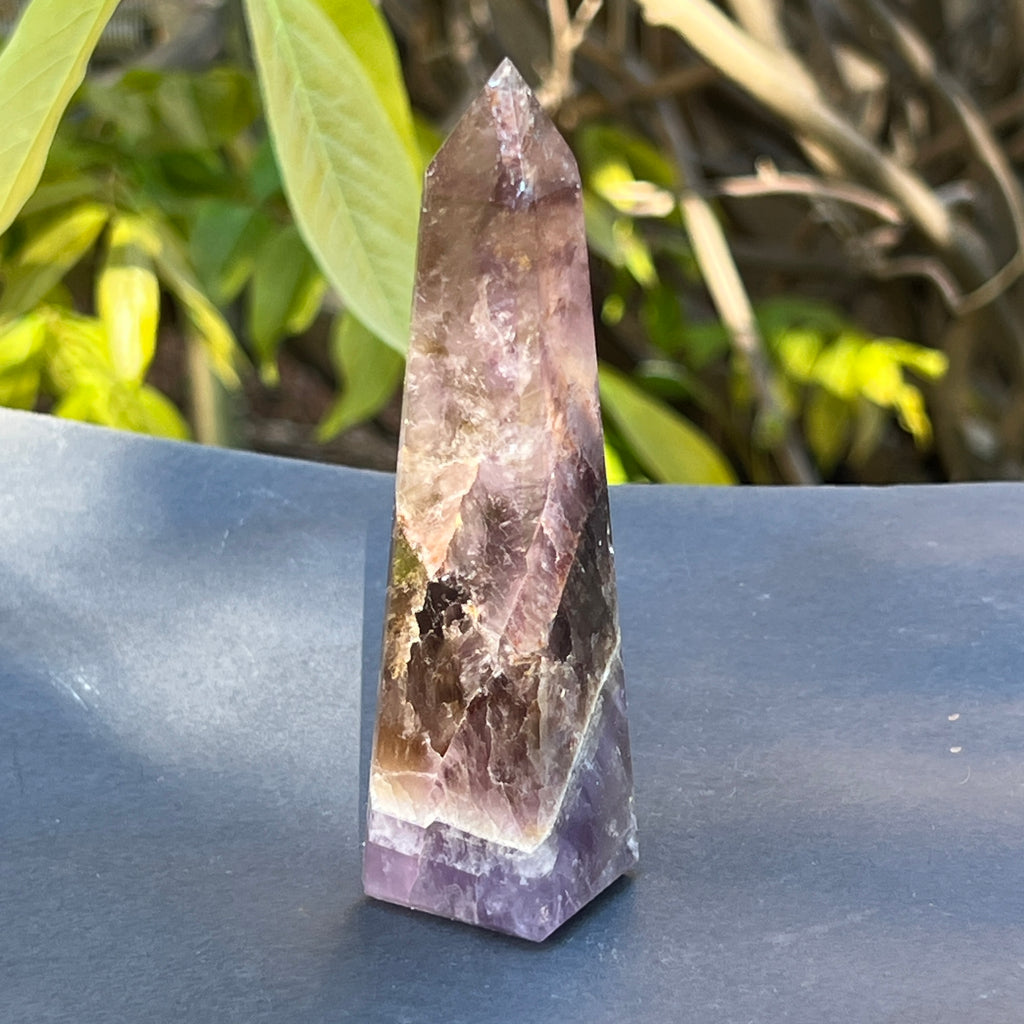 Obelisc super 7 (super seven) din Brazilia model 6, pietre semipretioase - druzy.ro 4 