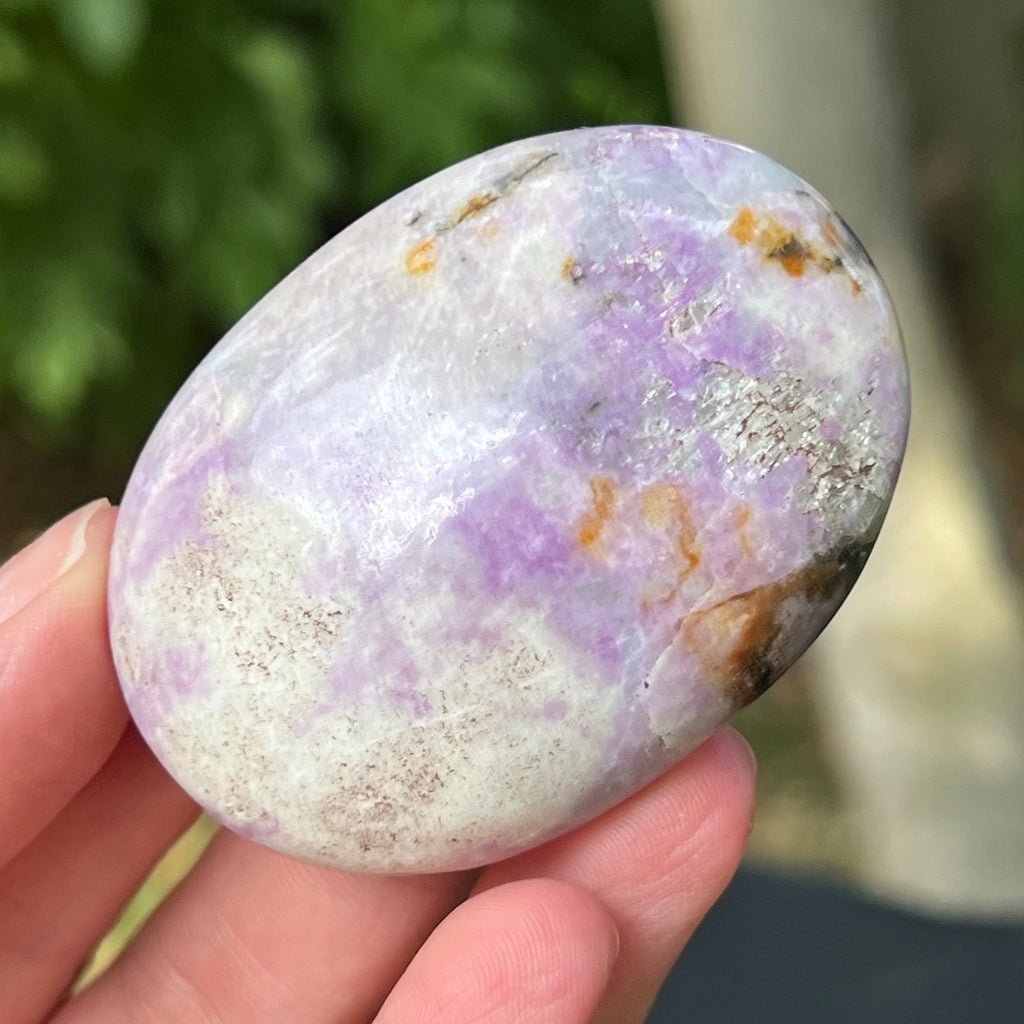 Hackmanit mov Uv reactive palmstone m1, druzy.ro, pietre semipretioase 3