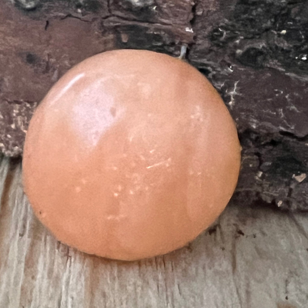 Calcit portocaliu palmstone model 5 (din Madagascar), druzy.ro, cristale 2