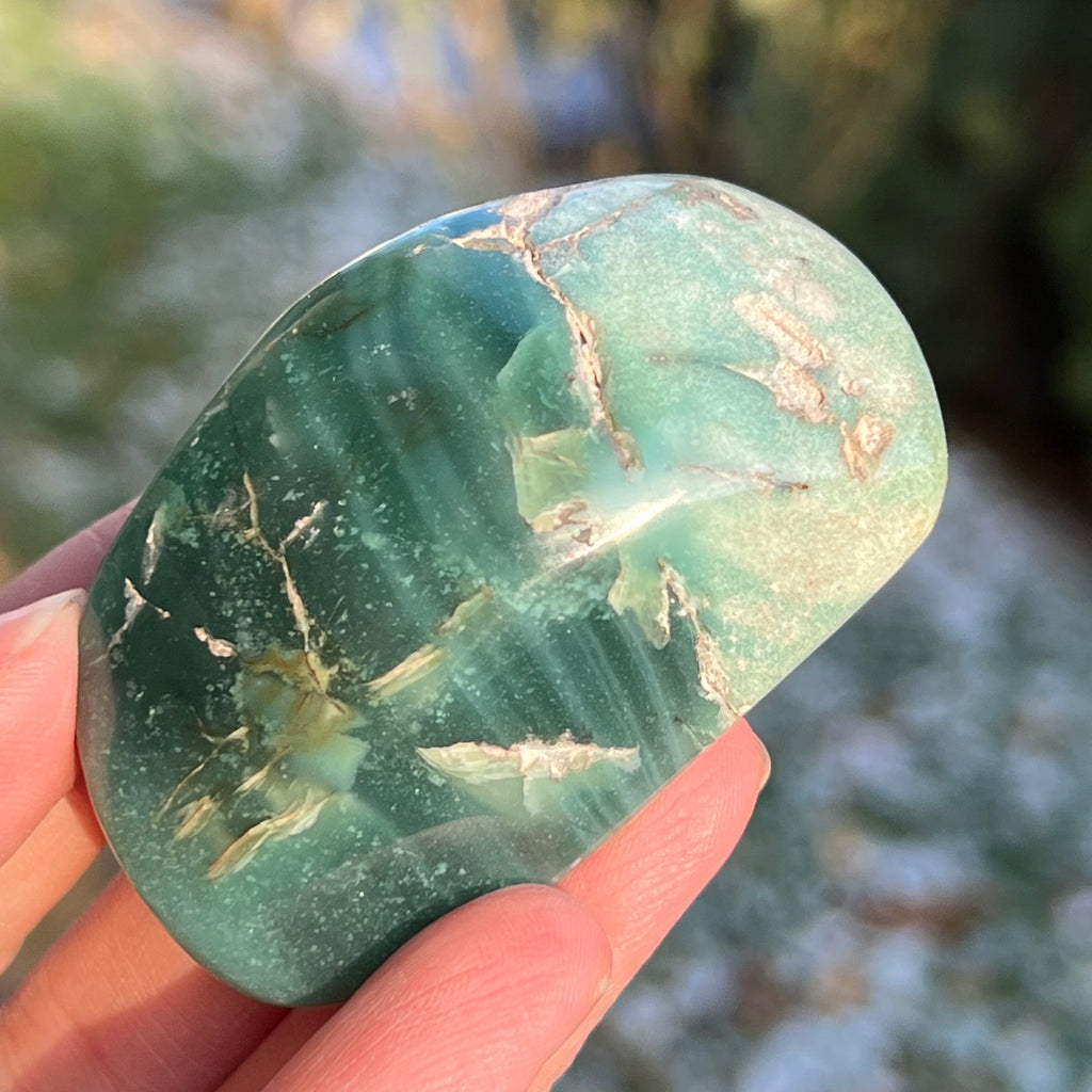 Crisopraz smarald palmstone model 5 din Zimbabwe, druzy.ro, cristale 3