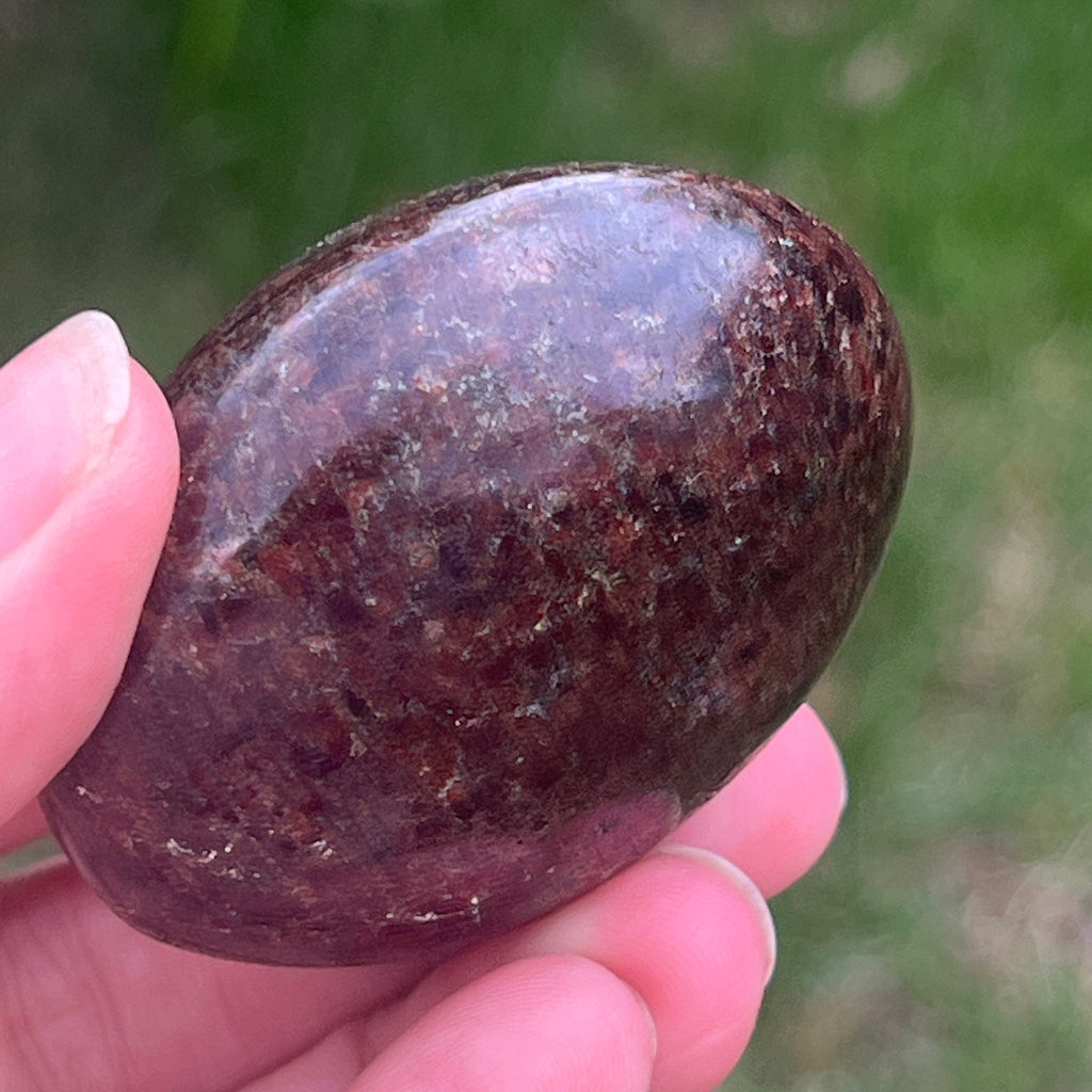 Granat palmstone model 4, pietre semipretioase - druzy.ro 6 