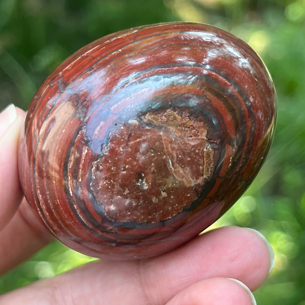 Ou jasp rosu din Zimbabwe model 10, pietre semipretioase - druzy.ro 3 