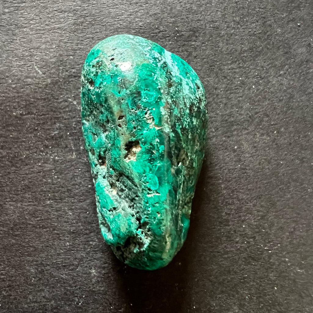 Dioptaz piatra rulata mini Congo, druzy.ro, cristale 5