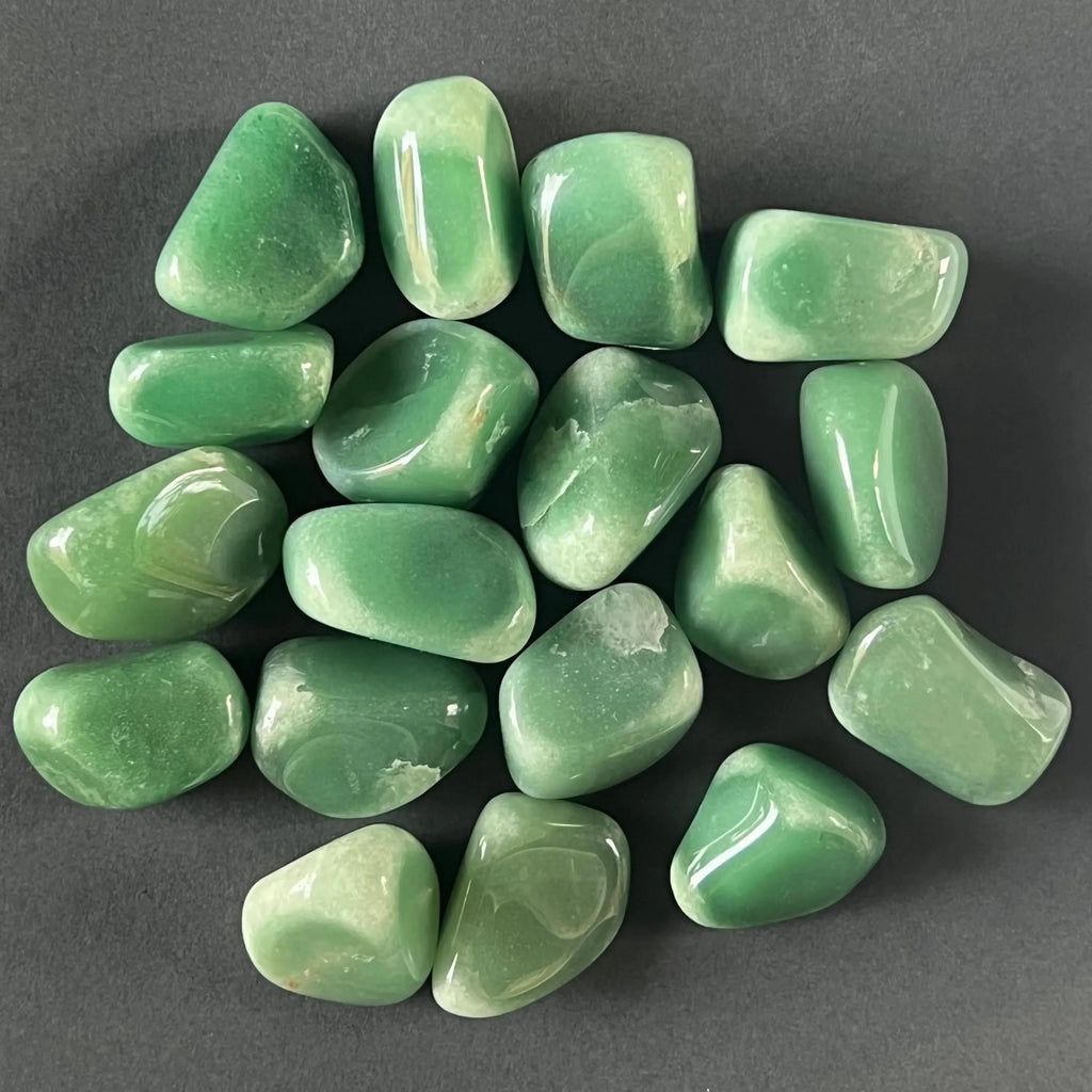 Aventurin verde piatra rulata Zimbabwe, pietre semipretioase - druzy.ro 4 