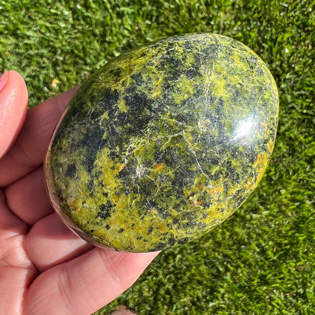 Opal verde palmstone m10, druzy.ro, cristale 3