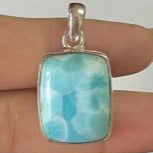 Pandantiv larimar argint | Model 5, pietre semipretioase - druzy.ro 2 