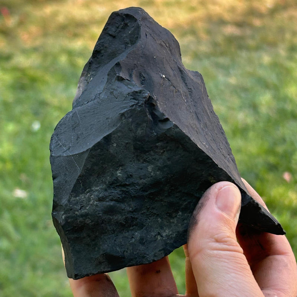 Shungit piatra bruta XXL model 1, pietre semipretioase - druzy.ro 1 