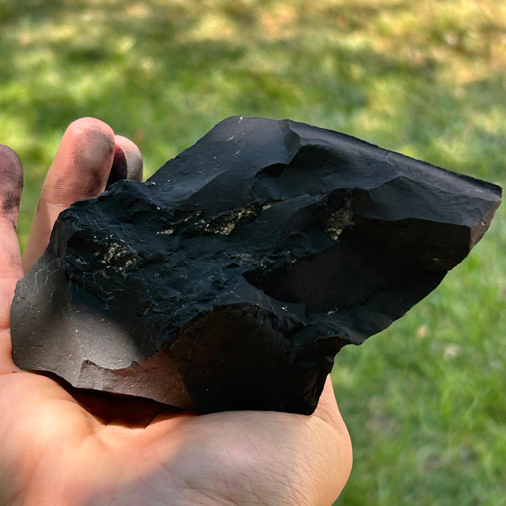 Shungit piatra bruta XXL model 1, pietre semipretioase - druzy.ro 4 