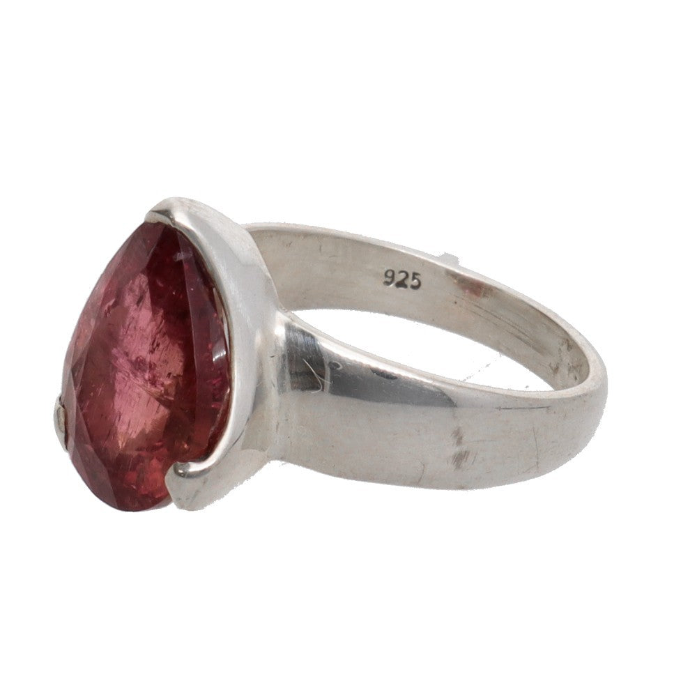Inel Turmalină Roz (Rubelit) argint | Model 3, pietre semipretioase - druzy.ro 2 