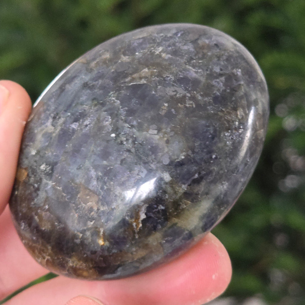Palmstone Iolit (safir de apa) din Madagascar model 2, pietre semipretioase - druzy.ro 2 