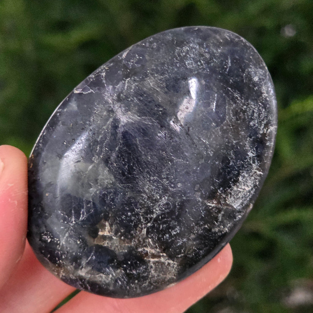 Palmstone Iolit (safir de apa) din Madagascar model 14, pietre semipretioase - druzy.ro 4 