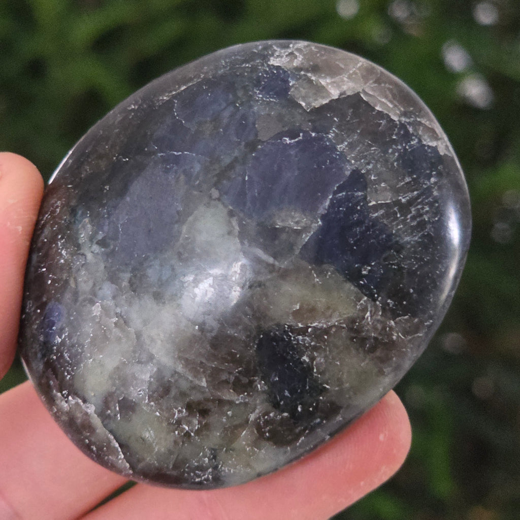 Palmstone Iolit (safir de apa) din Madagascar model 13, pietre semipretioase - druzy.ro 3 