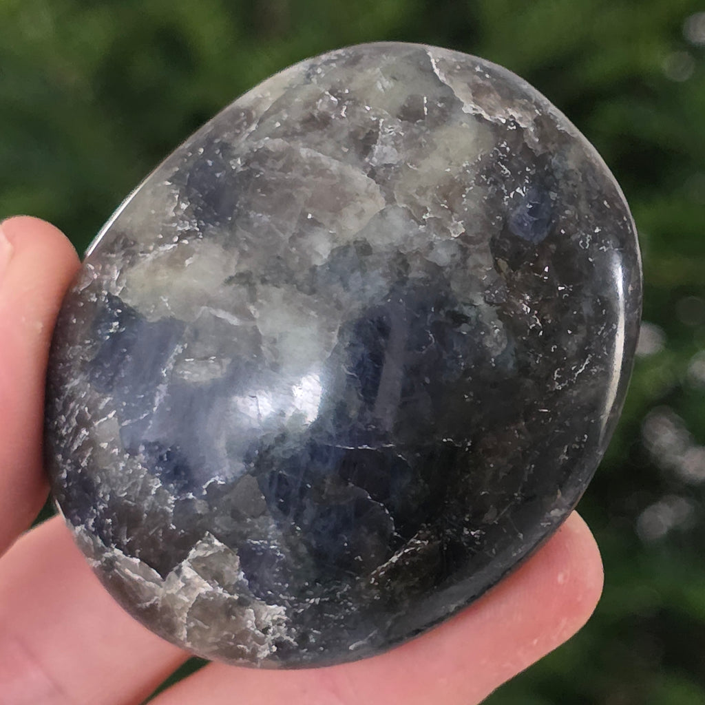 Palmstone Iolit (safir de apa) din Madagascar model 13, pietre semipretioase - druzy.ro 4 