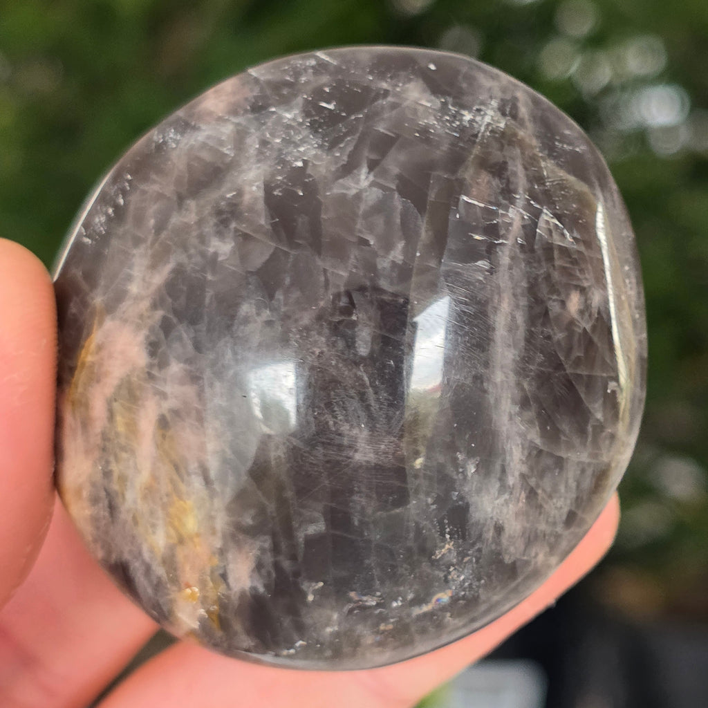 Palmstone piatra lunii somon gri | Model 9, pietre semipretioase - druzy.ro 2 