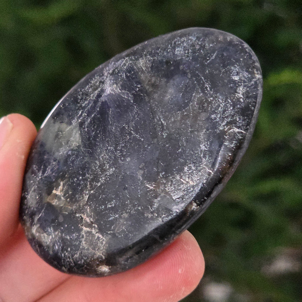 Palmstone Iolit (safir de apa) din Madagascar model 14, pietre semipretioase - druzy.ro 6 