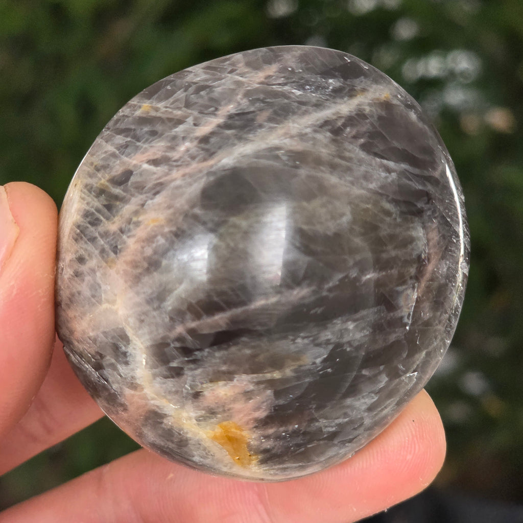 Palmstone piatra lunii somon gri | Model 9, pietre semipretioase - druzy.ro 5 