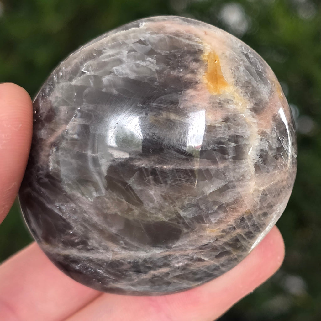 Palmstone piatra lunii somon gri | Model 9, pietre semipretioase - druzy.ro 1 