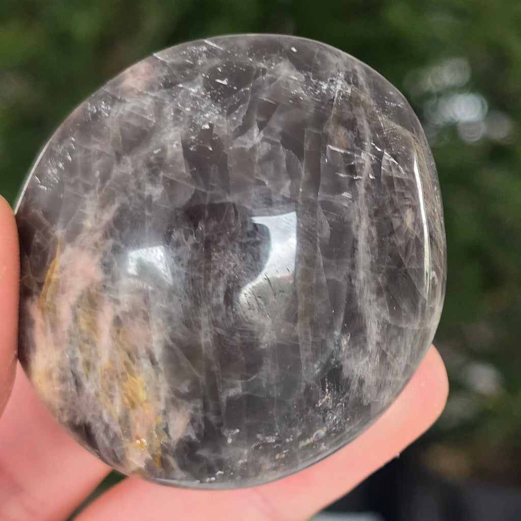Palmstone piatra lunii somon gri | Model 9, pietre semipretioase - druzy.ro 3 