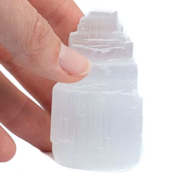 Turn Selenit Iceberg 6 cm, druzy.ro, cristale 2