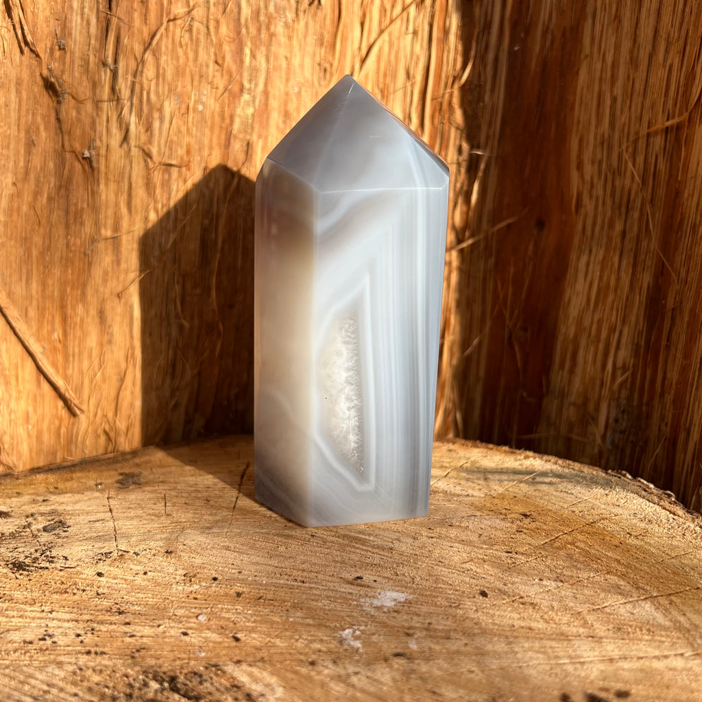 Agat varf generator obelisc druzy, druzy.ro, cristale 2