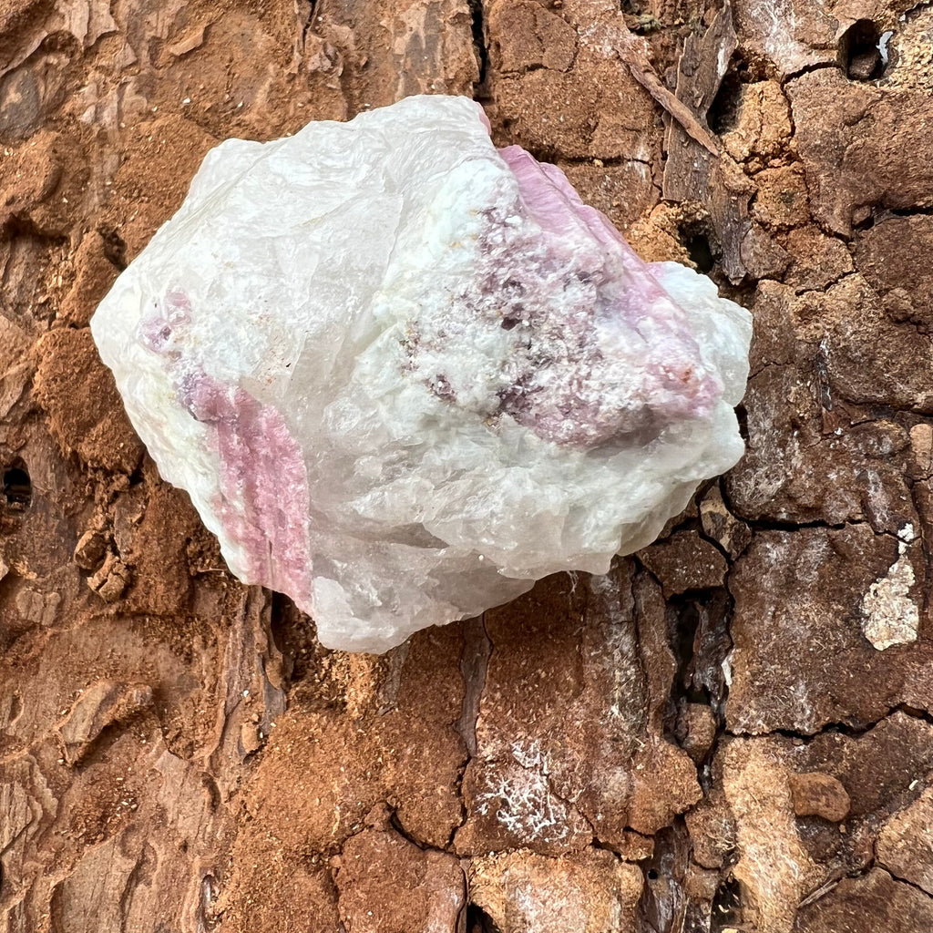 Turmalina roz bruta m10, druzy.ro, cristale 3