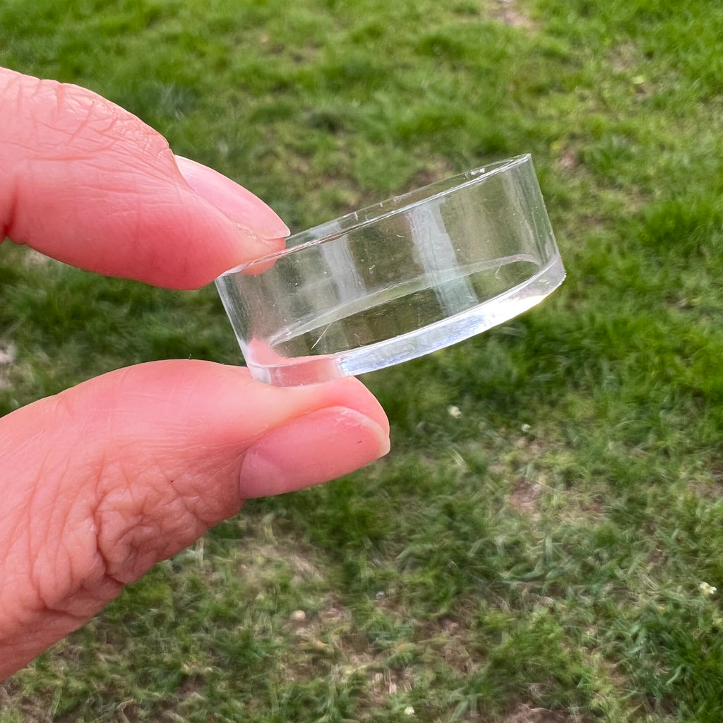 Suport sustinere sfera plastic mic 3 cm, druzy.ro, cristale 3