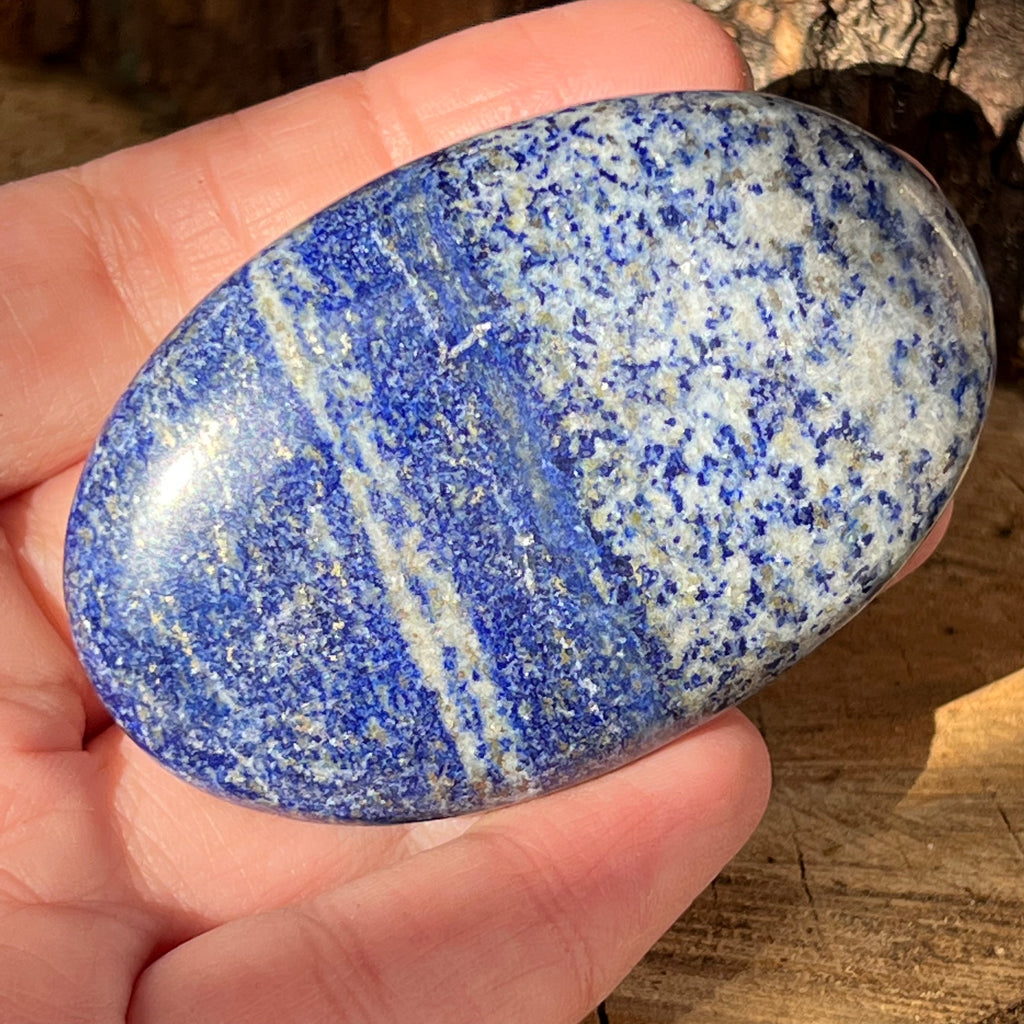 Palmstone lapis lazuli m11, druzy.ro, cristale 3