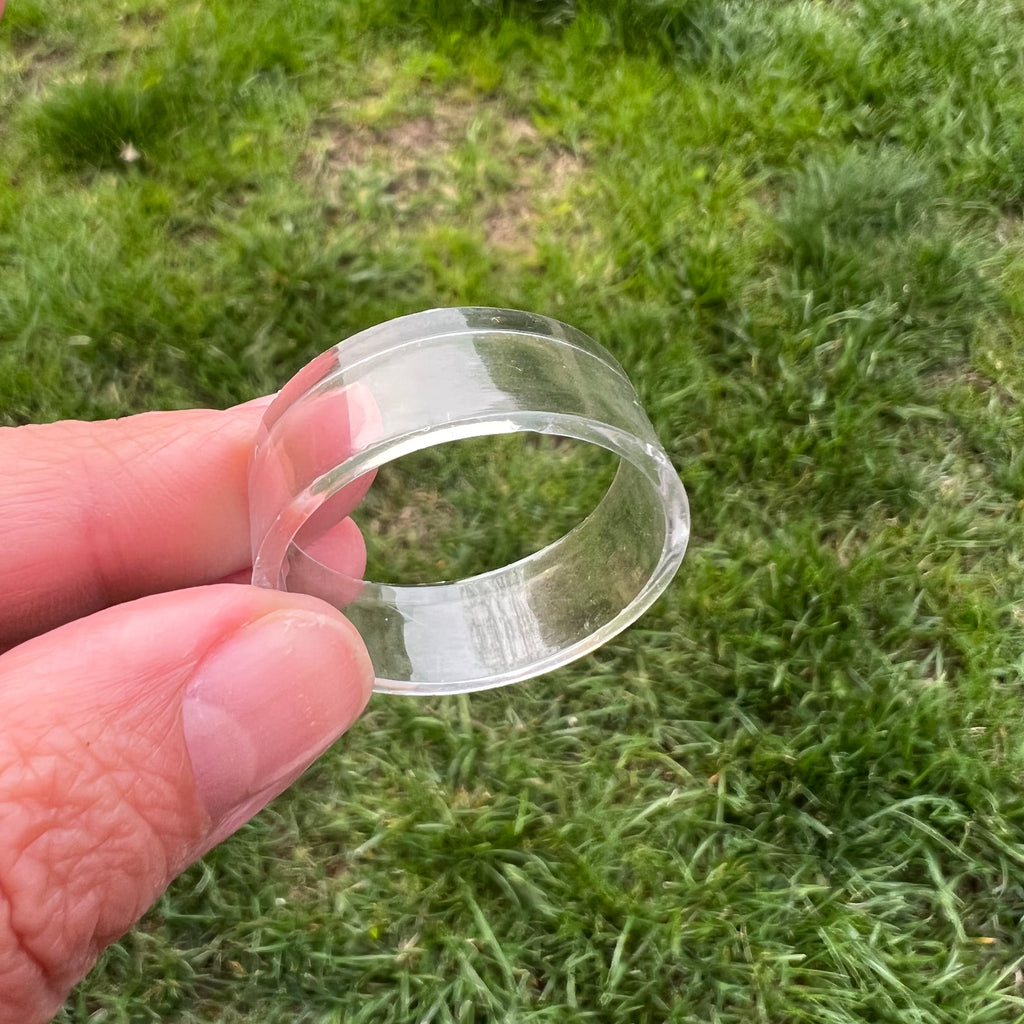Suport sustinere sfera plastic mic 3 cm, druzy.ro, cristale 6