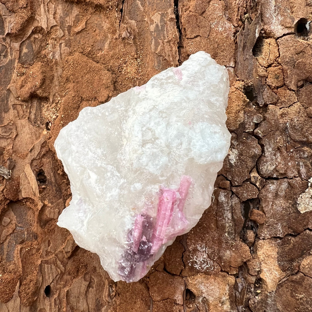 Turmalina roz bruta m2, druzy.ro, cristale 2