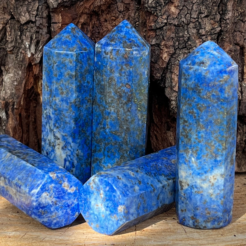 Turn/obelisc lapis lazuli m13, druzy.ro, cristale 2