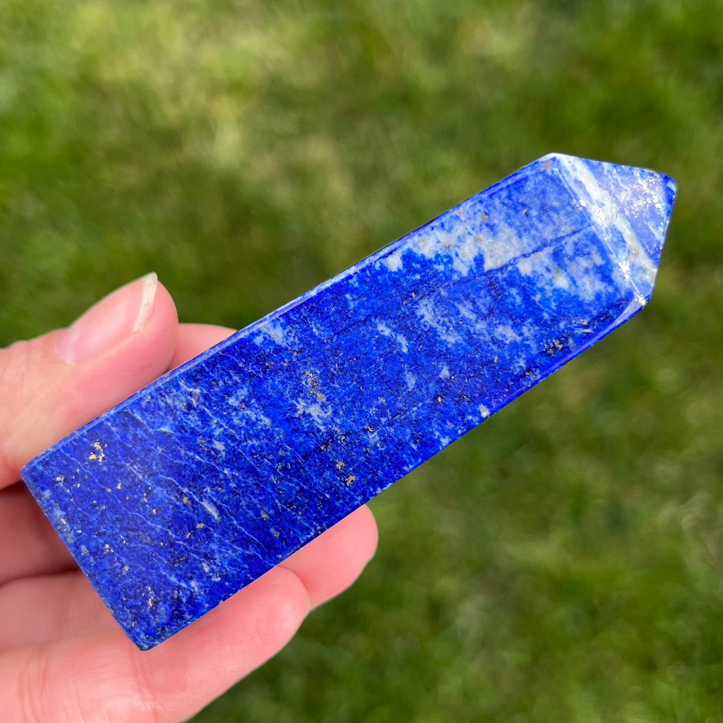 Turn/obelisc lapis lazuli m5, druzy.ro, cristale 5